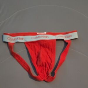 Calvin Klein Vibrant Red Men's Briefs